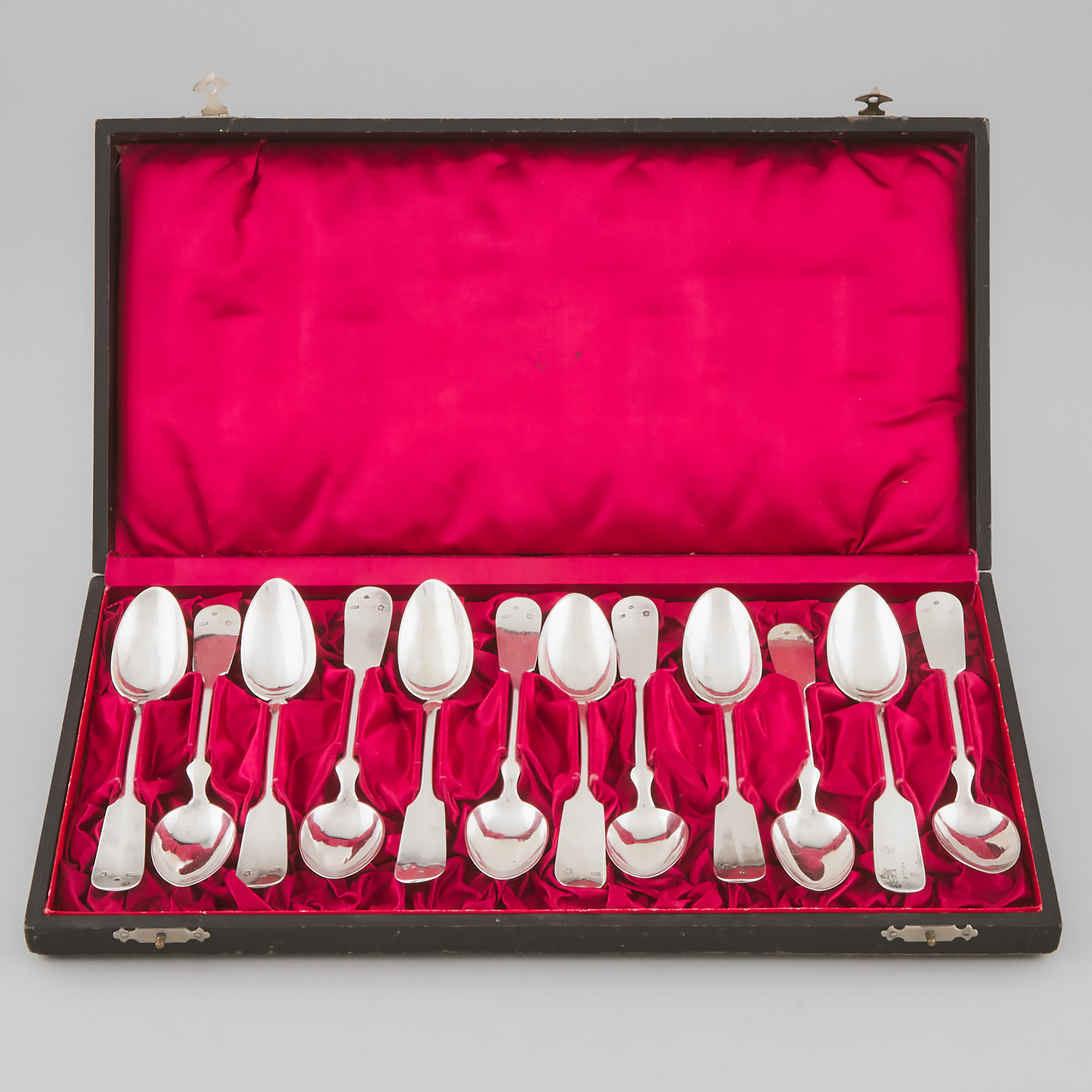 Set of Twelve Austrian Silver