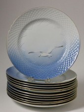 SET OF TWELVE B & G DENMARK SE