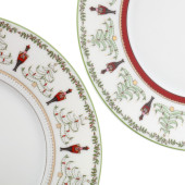 SET OF TWELVE BERNARDAUD LIMOG