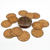 SET OF TWELVE BOXED ELIZABETHA
