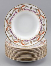 SET OF TWELVE COPELANDS GROSVE