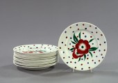 Set of Twelve Creil et Montere