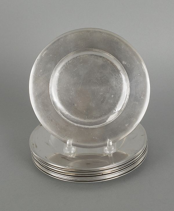 Set of twelve Dodge sterling silver