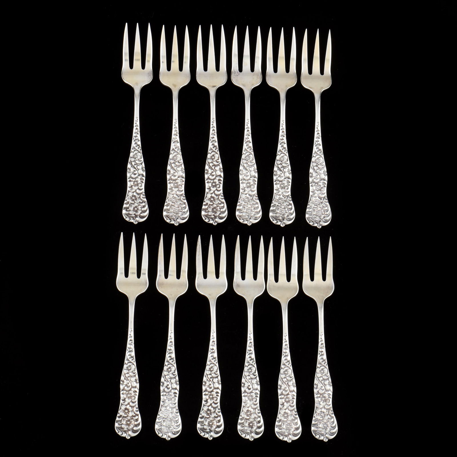 SET OF TWELVE DOMINICK & HAFF 