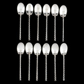 SET OF TWELVE DOMINICK & HAFF