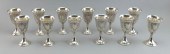 SET OF TWELVE DUNKIRK STERLING