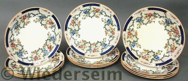 Set of twelve English service