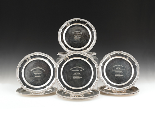 Set of twelve English sterling