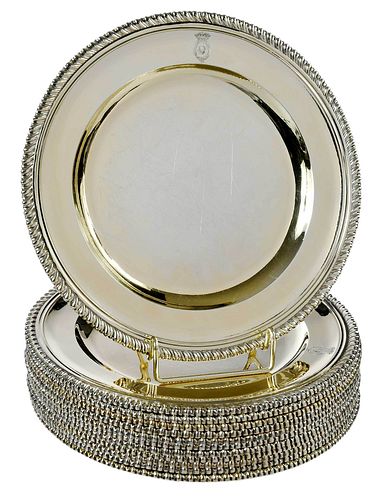 SET OF TWELVE GEORGE III ENGLISH