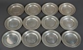 SET OF TWELVE GORHAM SILVER CO