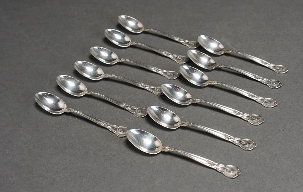 SET OF TWELVE GORHAM STERLING