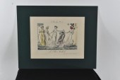 SET OF TWELVE HAND COLORED FAS