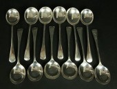 SET OF TWELVE HANOVERIAN PATTE