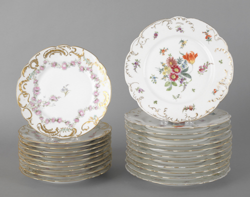 Set of twelve Haviland & Co.