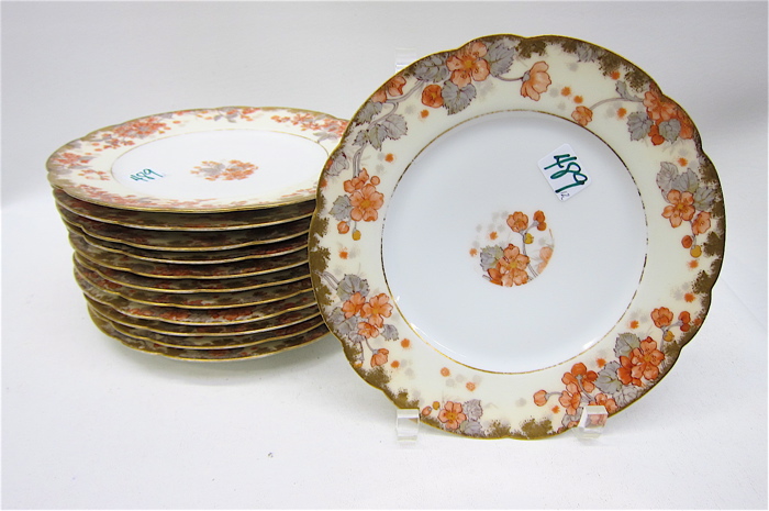 SET OF TWELVE HAVILAND LIMOGES