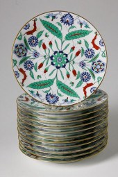 SET OF TWELVE HAVILAND LIMOGES