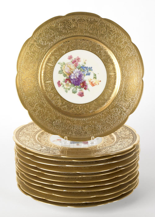 Set of twelve Heinrich & Co.