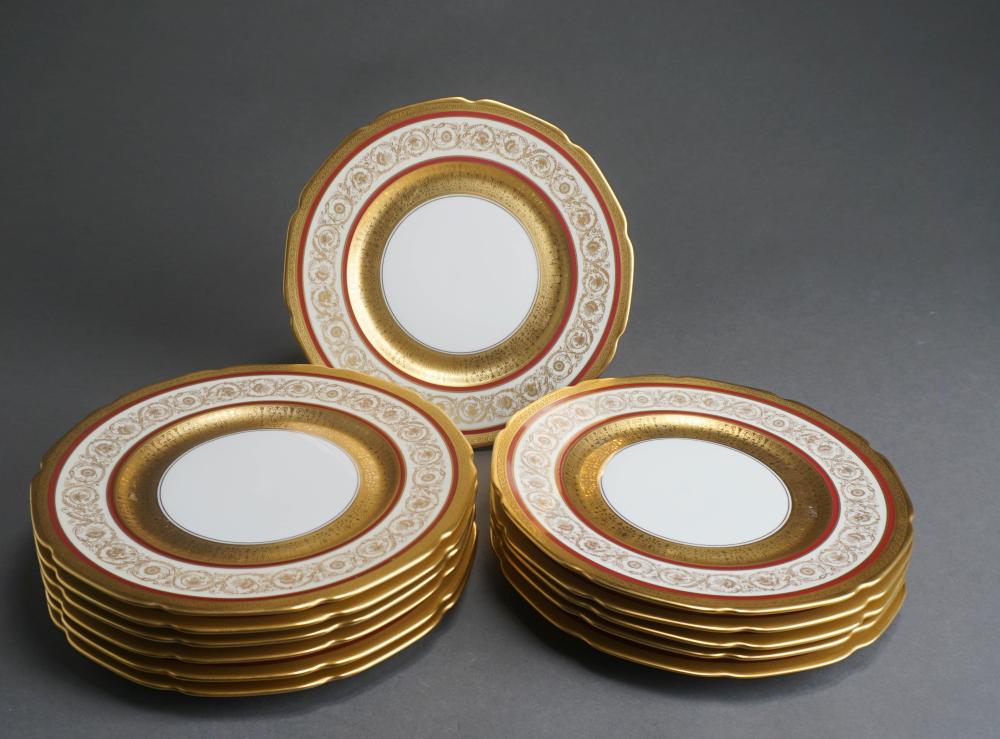 SET OF TWELVE HEINRICH & CO PARTIAL