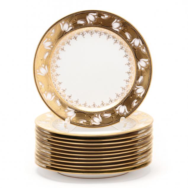 SET OF TWELVE LENOX FOR TIFFANY