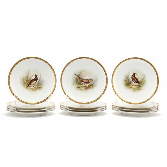 SET OF TWELVE LIMOGES