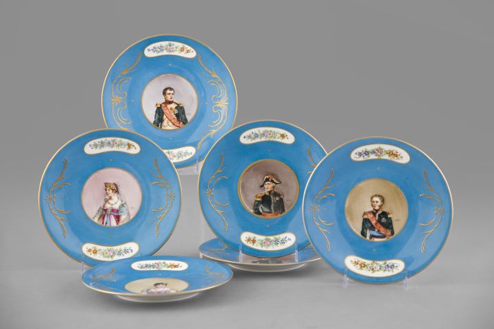 Set of Twelve Limoges Porcelain