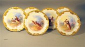 Set of twelve Limoges porcelai