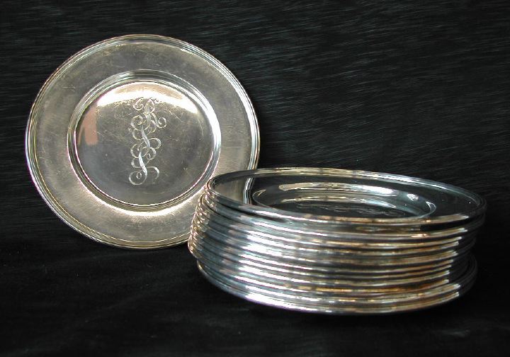 Set of Twelve Mauser Sterling