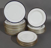 SET OF TWELVE MEISSEN DRESDEN