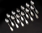 Set of Twelve New York Sterlin