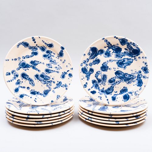 SET OF TWELVE POTERIE LUDWIG