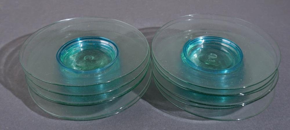 SET OF TWELVE PROBABLY ITALIAN TEAL