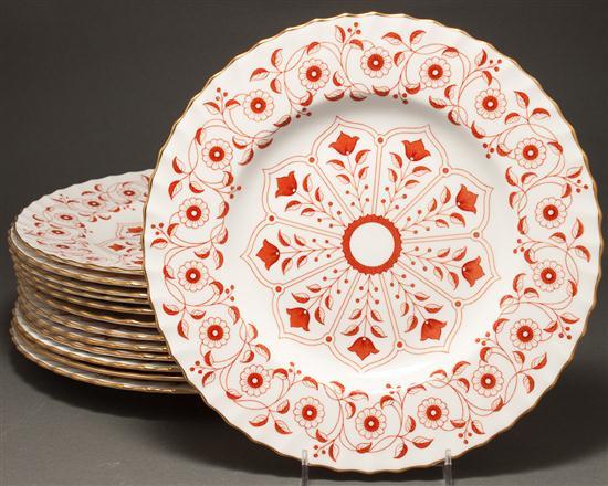 Set of twelve Royal Crown Derby