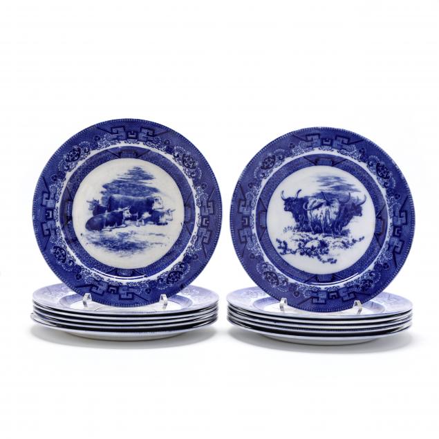 SET OF TWELVE ROYAL DOULTON