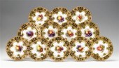 Set of twelve Royal Worcester