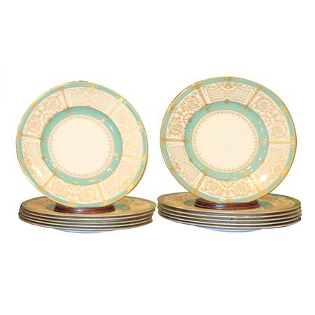 Set of Twelve Royal Worcester