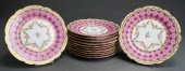 SET OF TWELVE SèVRES-TYPE PORC