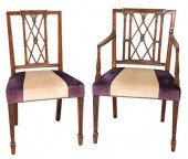 SET OF TWELVE SHERATON STYLE D
