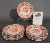 SET OF TWELVE 'SPODE'S IMPERIA