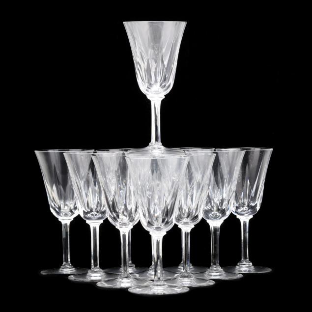 SET OF TWELVE ST. LOUIS CERDAGNE
