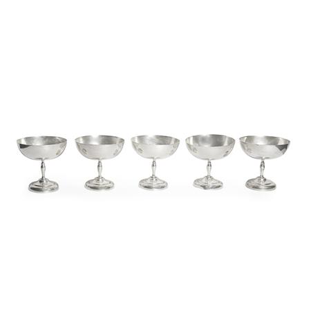 Set of Twelve Sterling Silver