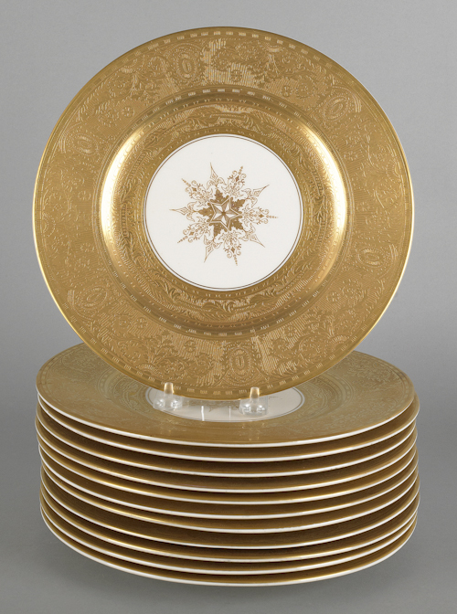 Set of twelve Syracuse China old