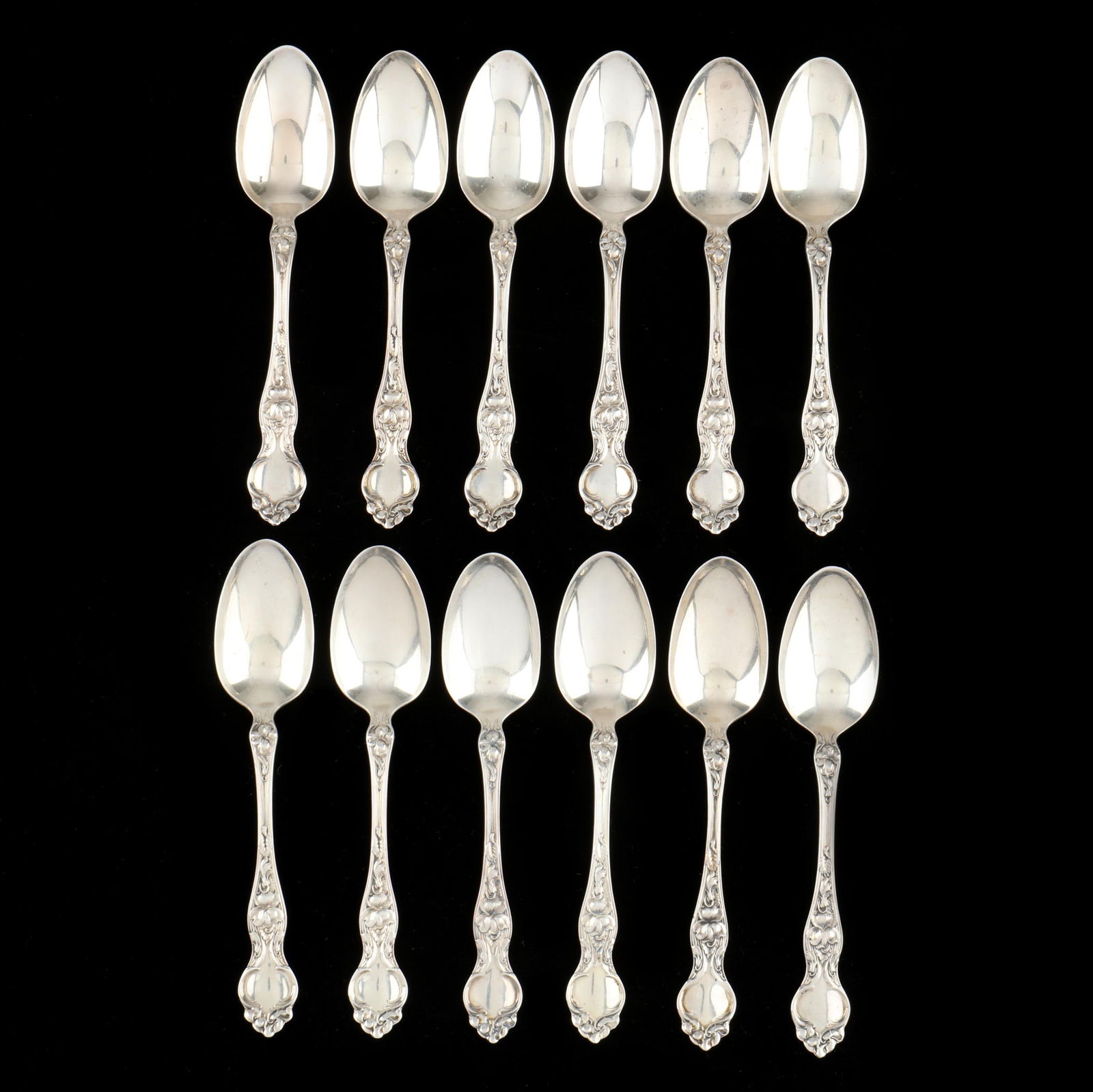 SET OF TWELVE WALLACE  VIOLET 
