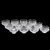 SET OF TWELVE WATERFORD  COMER