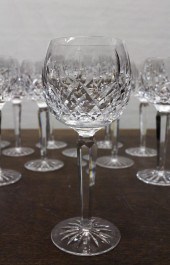 SET OF TWELVE WATERFORD "LISMO