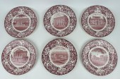 SET OF TWELVE WEDGWOOD BOSTON