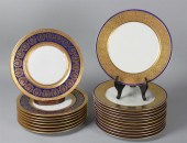 SET OF TWELVE W.G. & Co. LIMOG