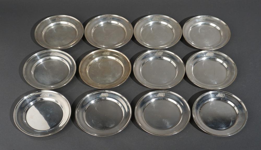 SET OF TWELVE WHITING MANUFACTURING