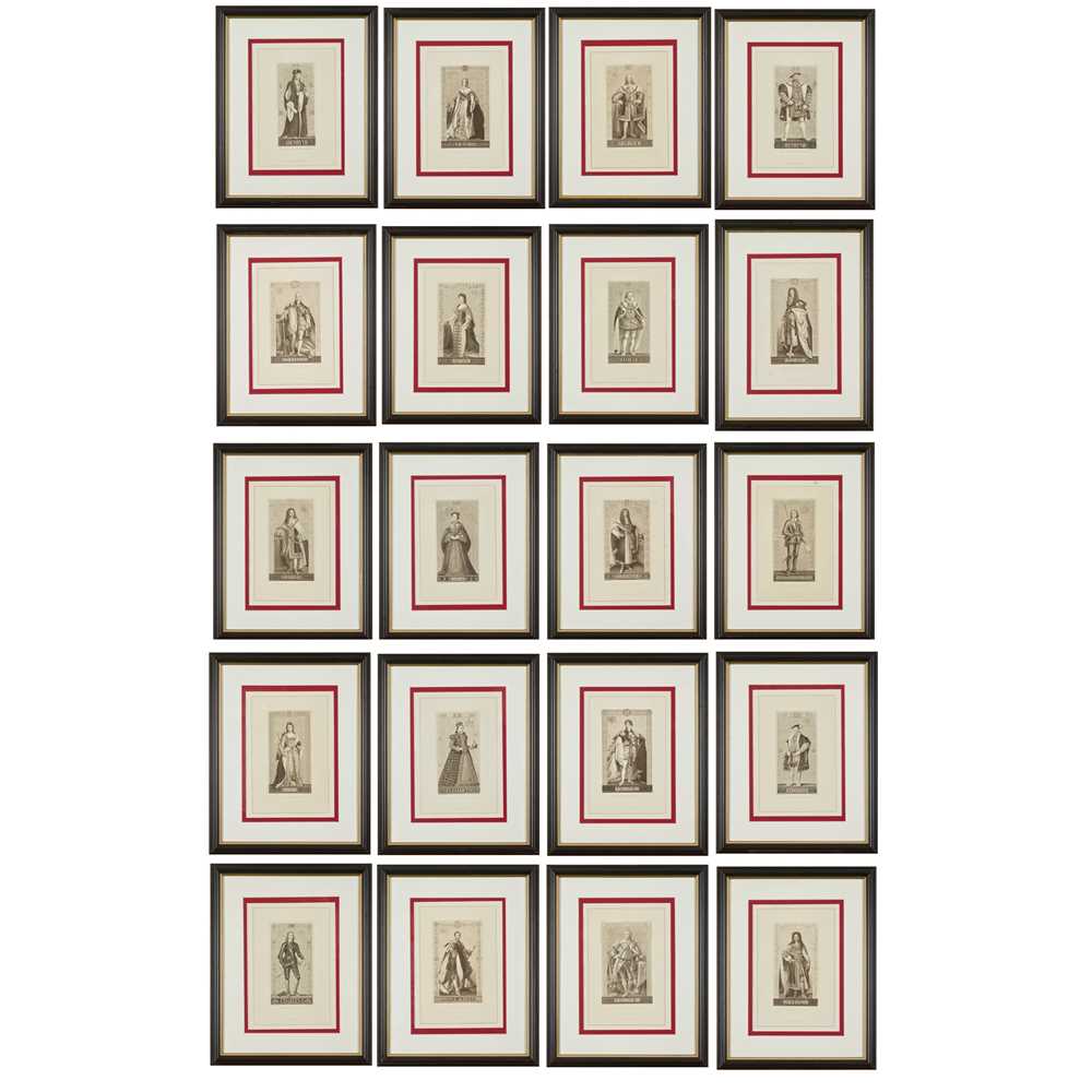 SET OF TWENTY ENGRAVED PRINTS OF