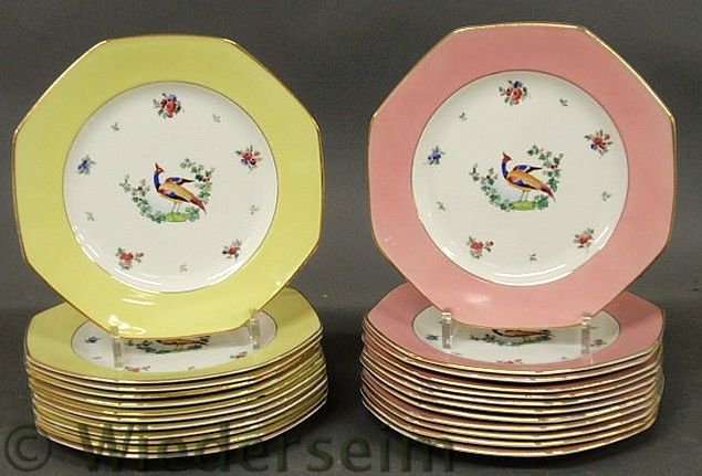 Set of twenty-four English