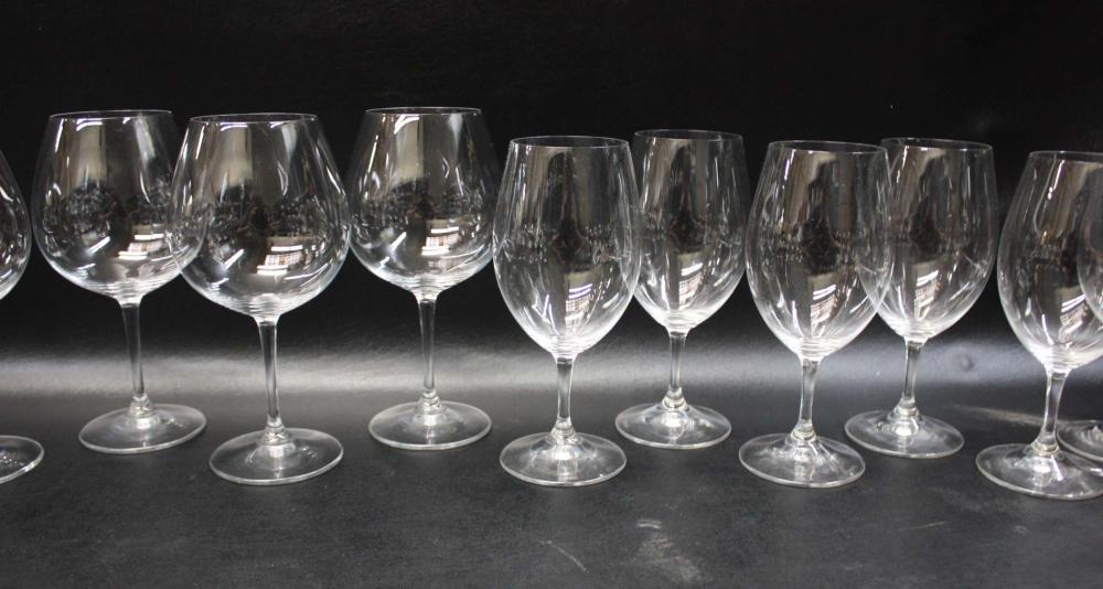 SET OF TWENTY-FOUR RIEDEL CRYSTAL